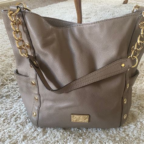 michael kors taupe handbag|macy's michael kors bags.